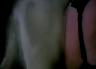 Kinky zoophile fucking a dog