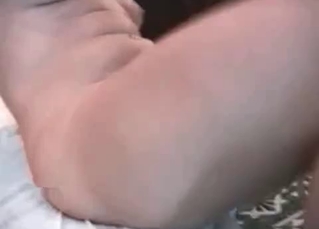 Hottie and her horny pet