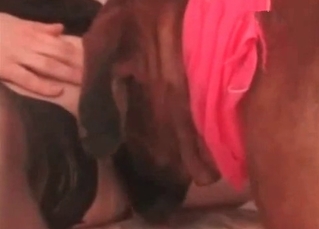 Tight hole serviced by a mutt
