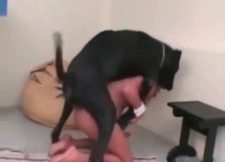 Pussy stretched out by a tyke