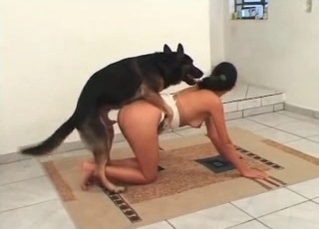 Cute mutt for a cute slut