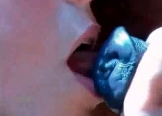 Mare shows off its massive dick