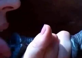 Mare shows off its massive dick