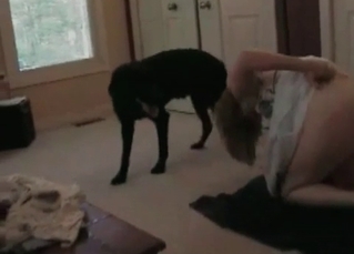 Stacked slut railed by a black beast