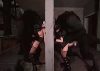 Demonic creatures fucking nasty sluts