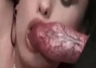 Sexy dog getting a head