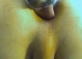 Cute dude pleasured by a mongrel