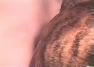 Owner fucking her dog