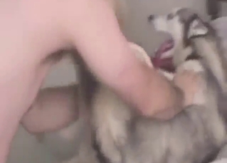 Zoo sex where he wants to make puppies too