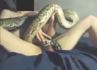 His successful snake fuck is just the hottest